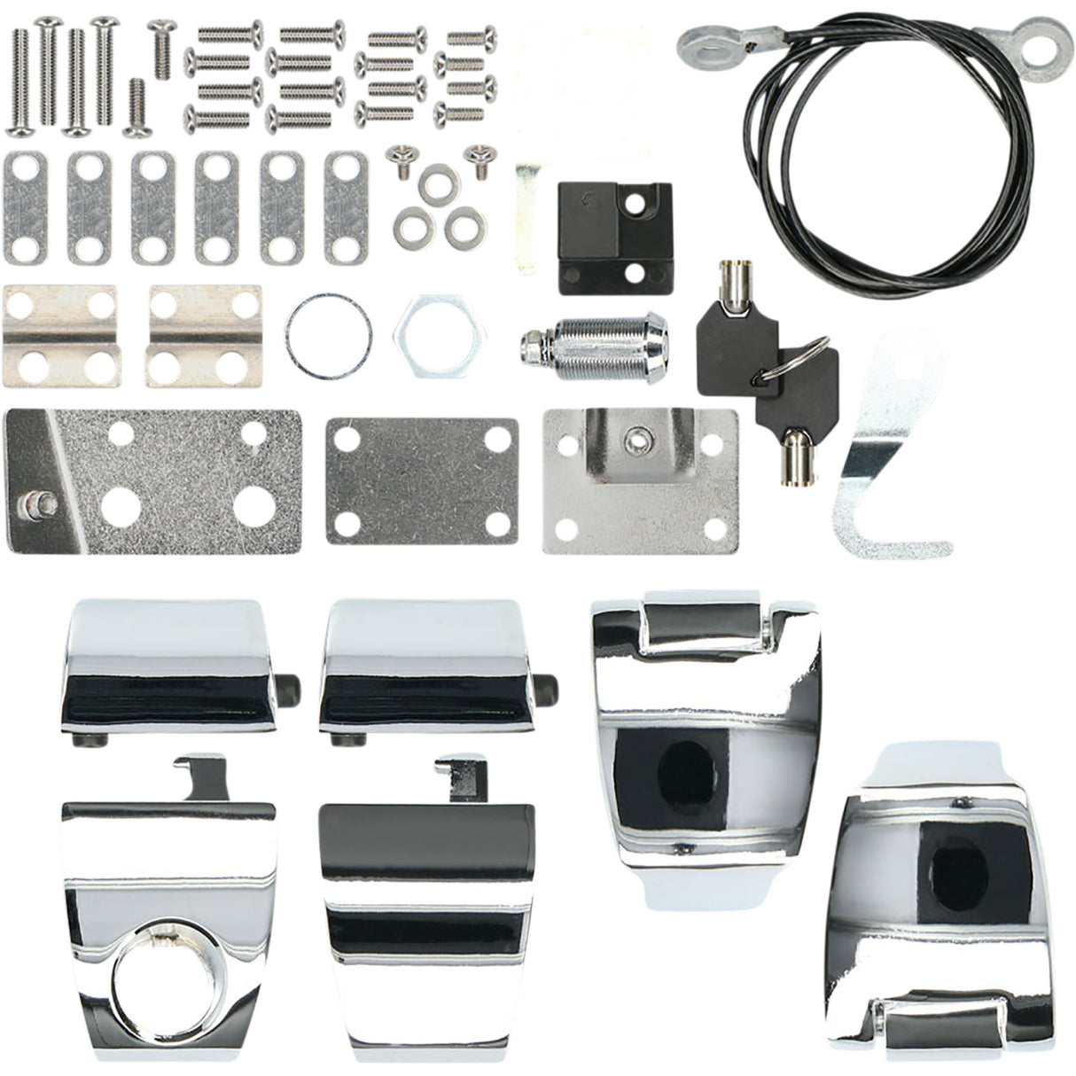 SADDLE TRAMP 3550-0319 BC-TPHK Latch Kit with Hardware fl/fx