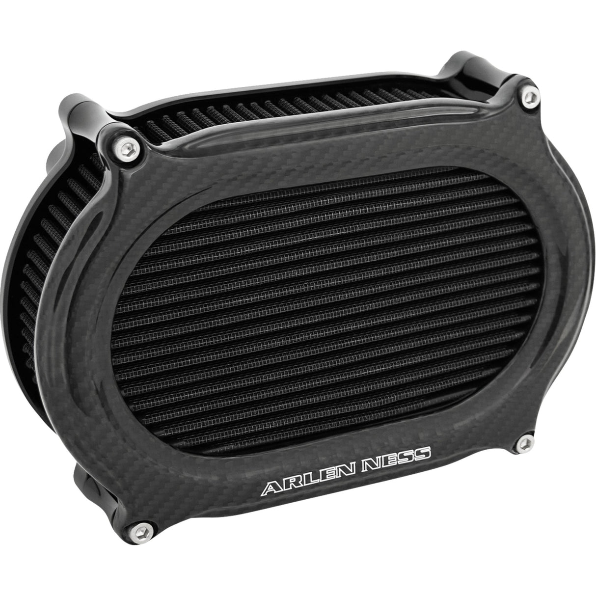 ARLEN NESS 1010-3419 600-218 Stage 2 Oval Air Cleaner Kit carbon fiber