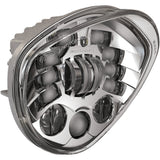 J.W. SPEAKER 2001-1786 0555161 Adaptive 2 Headlight for Victory with Diamond Headlights Adaptive 2 LED Headlight - 7" Victory - Chrome