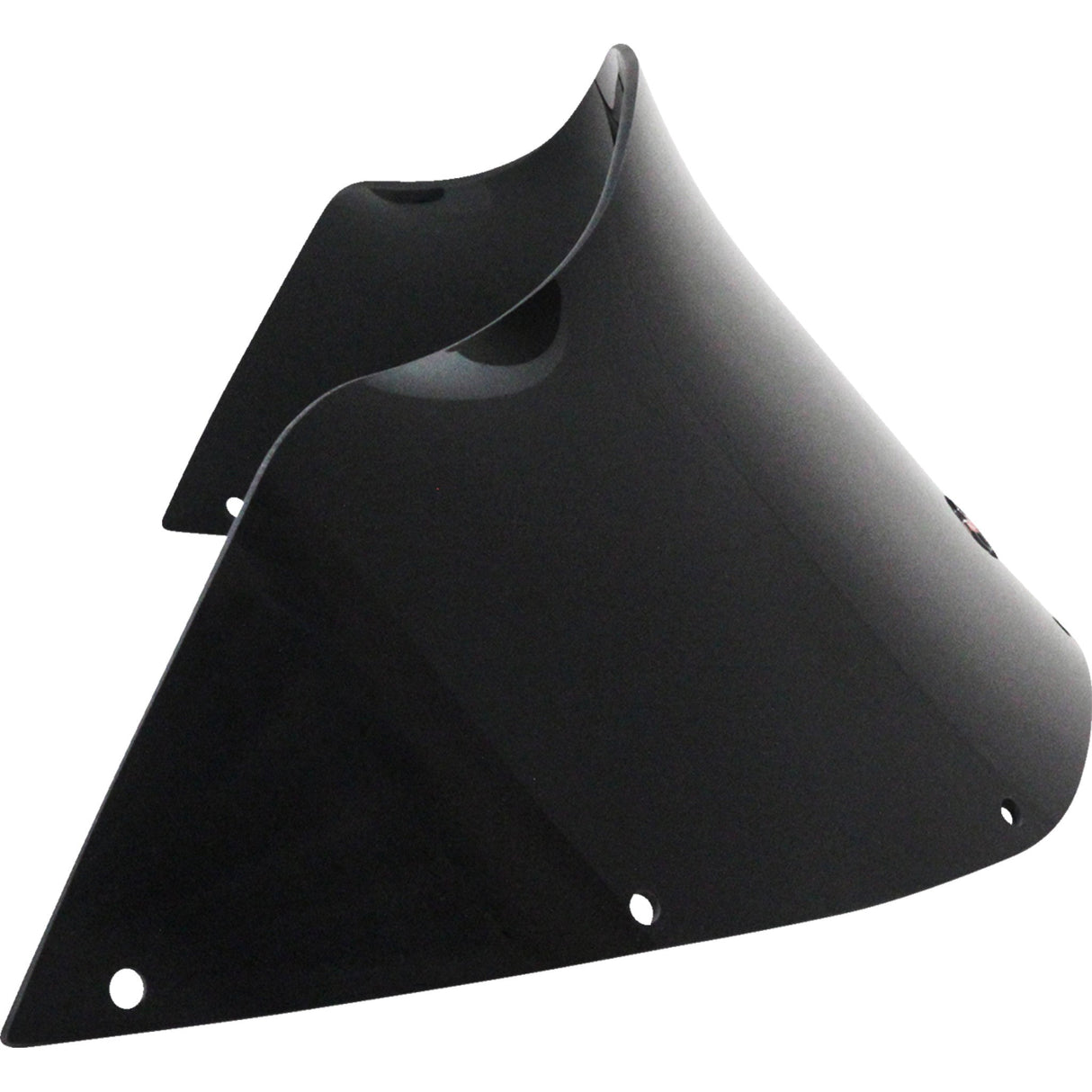 Klock Werks Flare® Windshield 9" Black - KWW-02-0604 For Harley Sport Glide 1983-1993