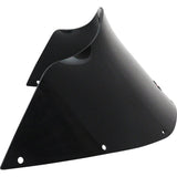 Klock Werks Flare® Windshield 9" Black - KWW-02-0604 For Harley Sport Glide 1983-1993