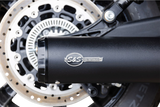 2-into-1 Grand National Exhaust System - Black - Race Only - 1810-3127