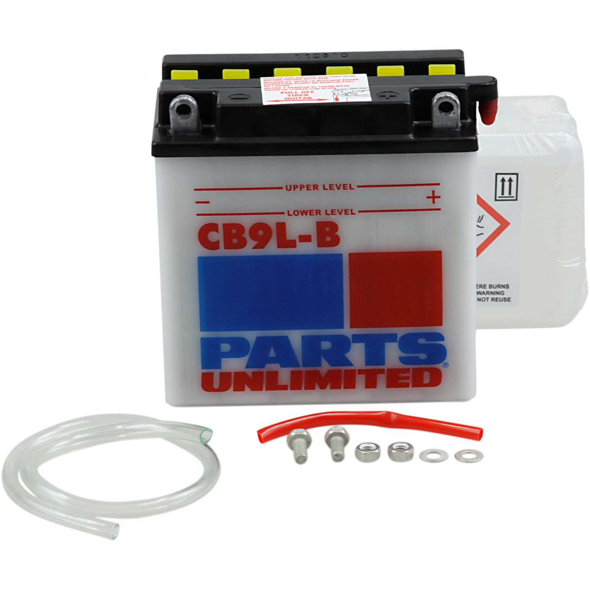 PARTS UNLIMITED 2113-0167 Heavy-Duty 12v Battery Kit Battery - YB9L-B