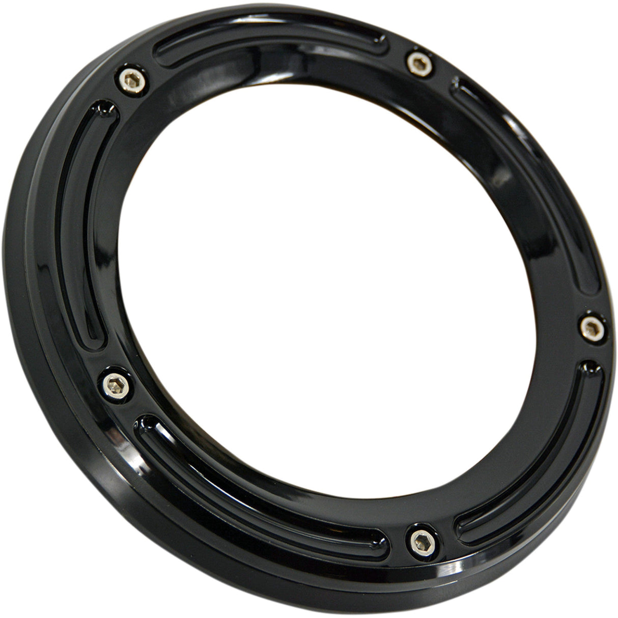 Trask Assault Derby Cover With Window Gloss Black Touring Trike - TM-0041BK For Harley Touring 2015-2026