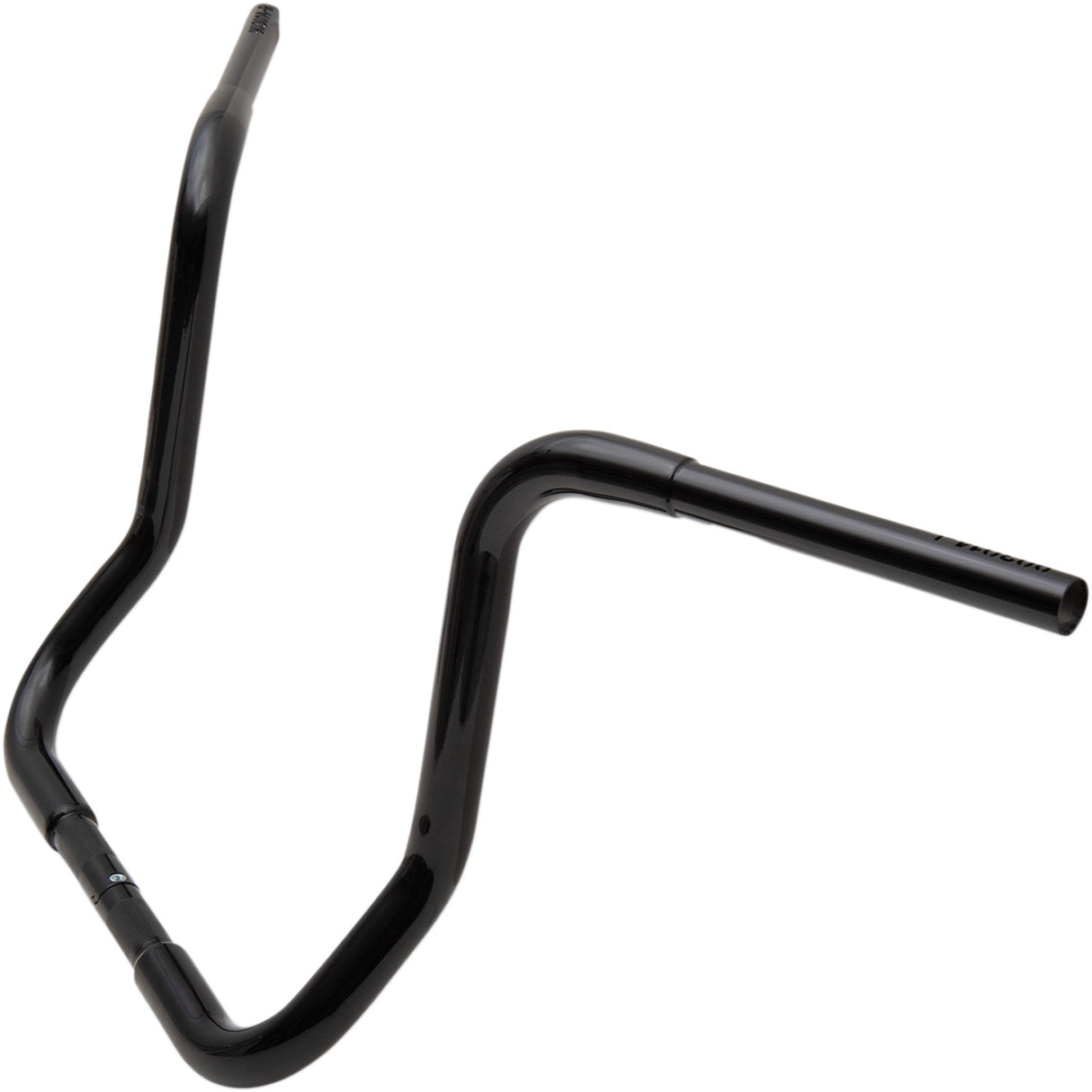 FAT Baggers INC. 1-1/4" EZ Install Round Top Handlebar 14" Black - 903014-B For Harley Touring 1986-2022
