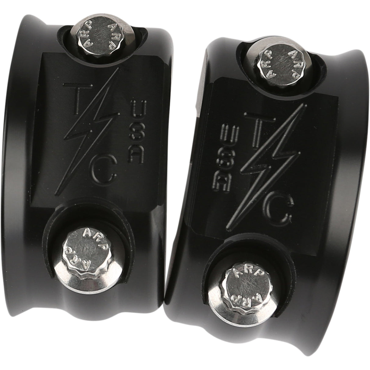 Thrashin Supply CO. Brake Clutch Perch Clamps Black - TSC-2703-1 For Harley Motorcycles 1982-2026