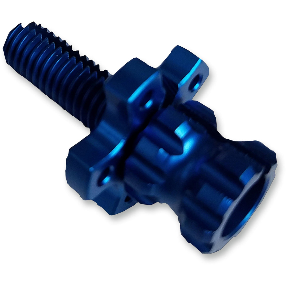 PSR Clutch Cable Adjuster M10 X 1.5 Blue - 00-02151-25 For Kawasaki Motorcycles 2000-2024 | Yamaha Motorcycles 1998-2024