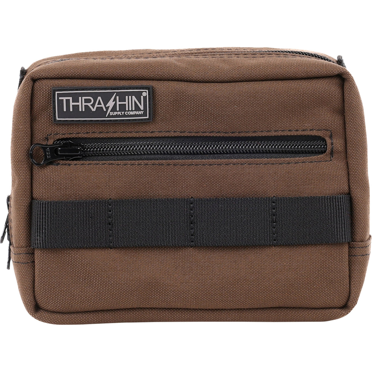 THRASHIN SUPPLY CO. 3510-0193 THB-0006 Handlebar Bag - Brown
