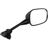 EMGO 0640-0675 20-37351 OEM-Style Replacement Mirror Mirror - Side View - Rectangle - Black - Right