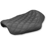 Saddlemen Renegade™ Lattice Stitch Solo Seat Lattice Stitched Black - 804-04-002LS For Harley Dyna 2004-2005
