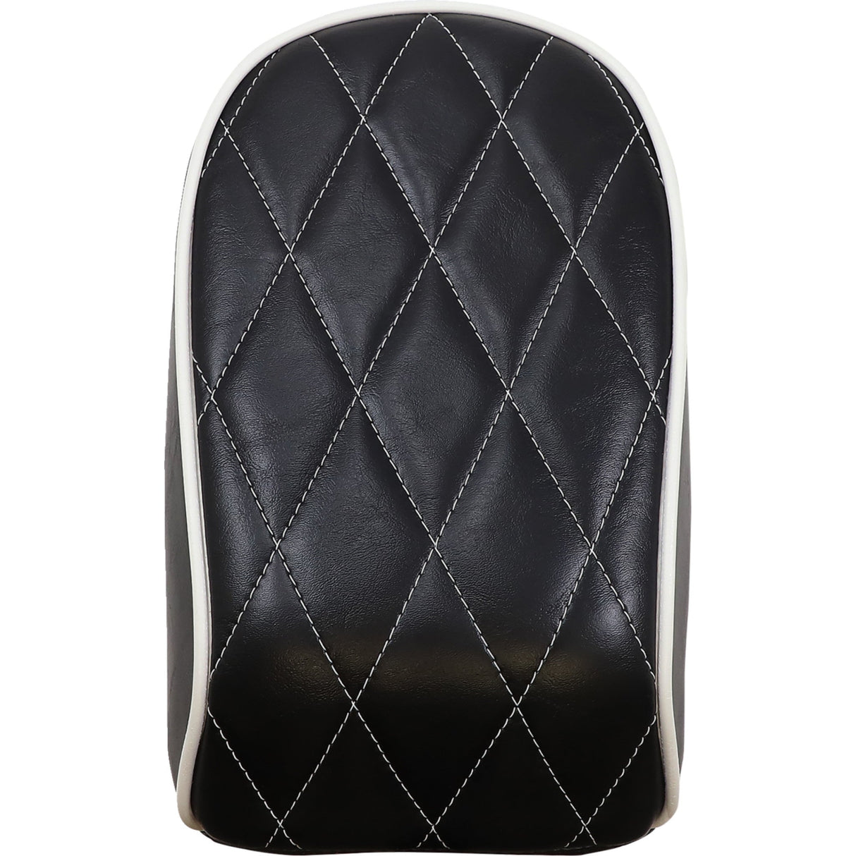 LE PERA 0802-1482 LYR-007PDMWTP Bare Bones Series Pillion Pad — White Diamond Stitch/Piping Bare Bones Pillion Pad - White Diamond - Black - FL/FX '18-'23