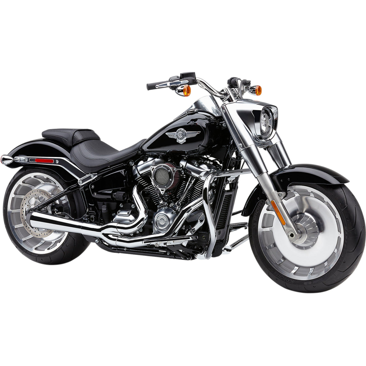 COBRA 1800-2385 6475 El Diablo 2:1 Exhaust System - Chrome