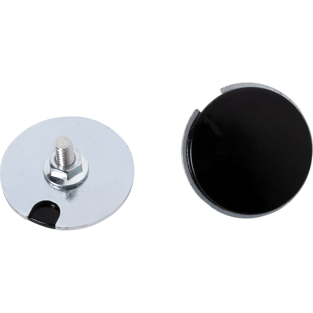 LA Choppers Fairing Mirror Hole Plugs Gloss Black - LA-9001-02B For Harley Touring 2023-2026