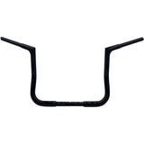 FAT Baggers INC. 1-1/4" EZ Install Flat Top Handlebar 12" Black - 705012-B For Harley Touring 1986-2022