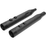 DRAG SPECIALTIES 4" Slip-On Mufflers with Billet End Caps