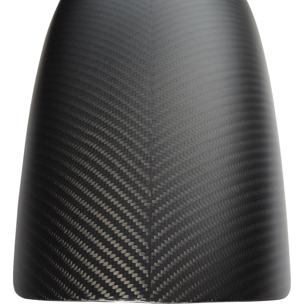 Slyfox Carbon Shorty Front Fender Shorty Carbon Fiber Matte - 12057M For Harley Motorcycles 2009-2026