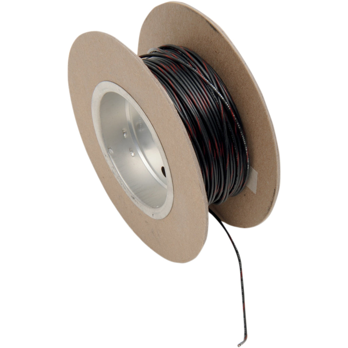NAMZ 2120-0507 NWR-02-100 OEM Color Wire Spool 100' Wire Spool - 18 Gauge - Black/Red