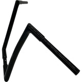 FAT Baggers INC. 1-1/4" EZ Install Flat Top Handlebar 14" Black - 708014-B For Harley Motorcycles 2007-2025