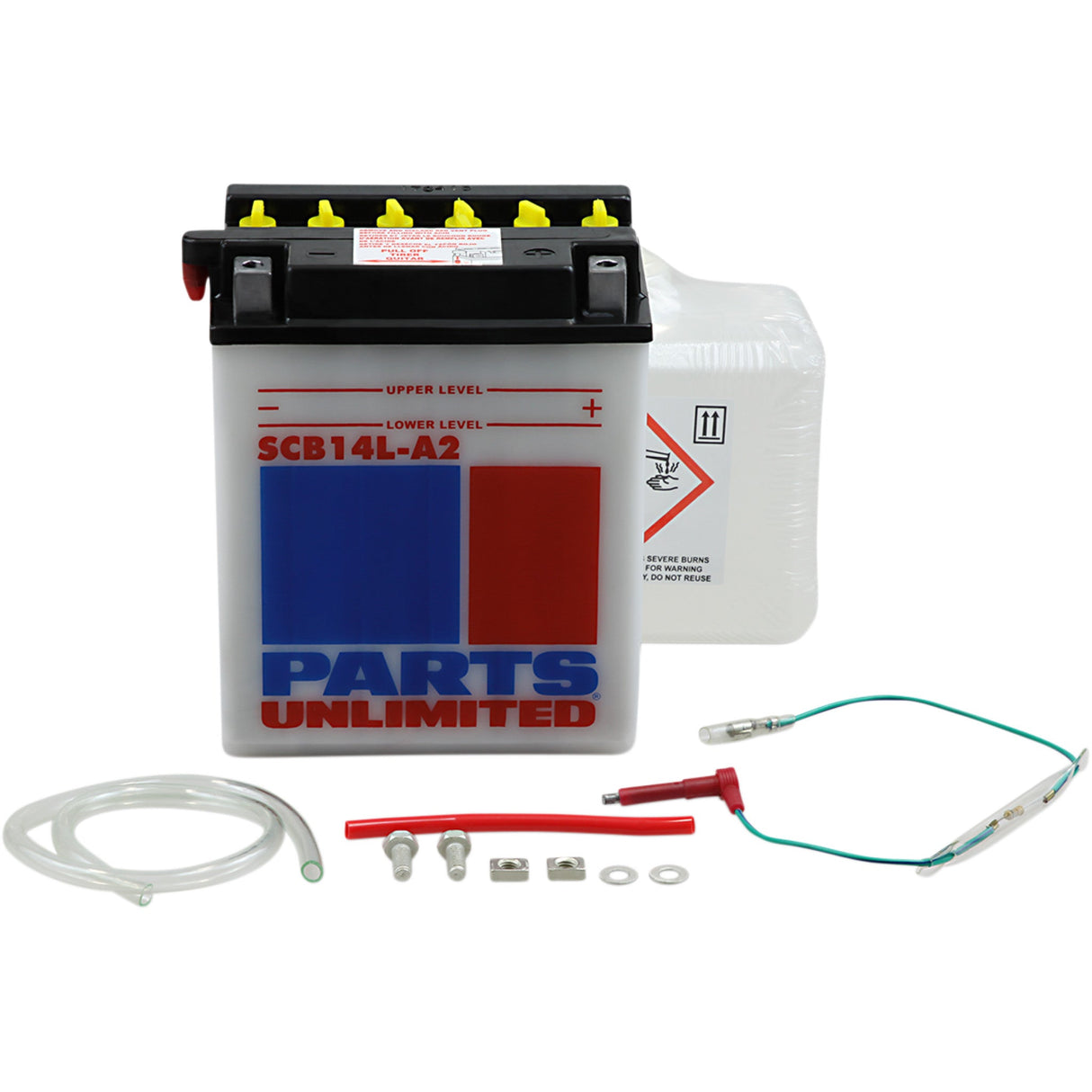 Parts Unlimited Battery - 2113-0185 For Suzuki GS1100E / 1100F Katana / GS1100ES / GSX1100F Katana 1980-2001 | Yamaha XJ750R Seca / Maxim 1981-1983