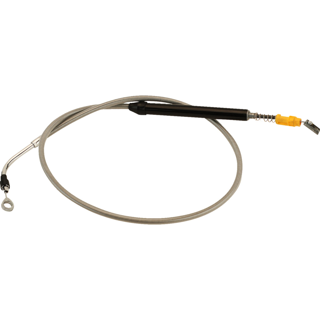 LA Choppers Stainless Steel Braided Clutch Cable Stock Ape Hangers - LA-8056C08 For Harley Touring 2021-2022