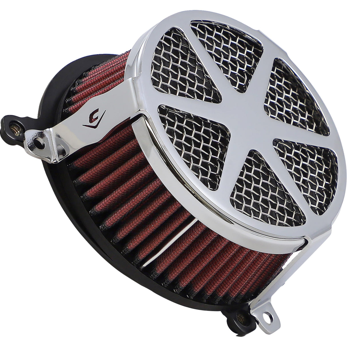 COBRA 1010-3056 606-0104-04-SB Air Cleaner Kit chrome