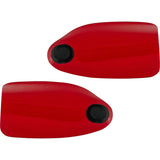 KLOCK WERKS 0635-2822 KWS-01-0129-CC Flare® Handguards harley-davidson cable clutch - red