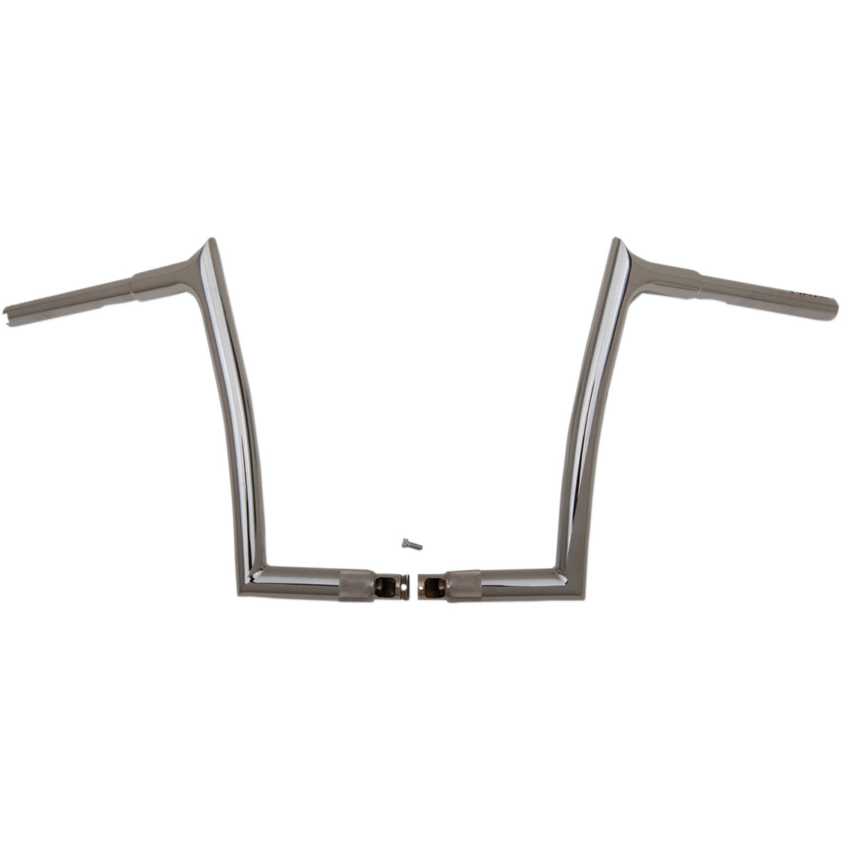 FAT Baggers INC. 1-1/4" EZ Install Pointed Top Handlebar 12" Chrome - 906012 For Harley Road Glide 2015-2022