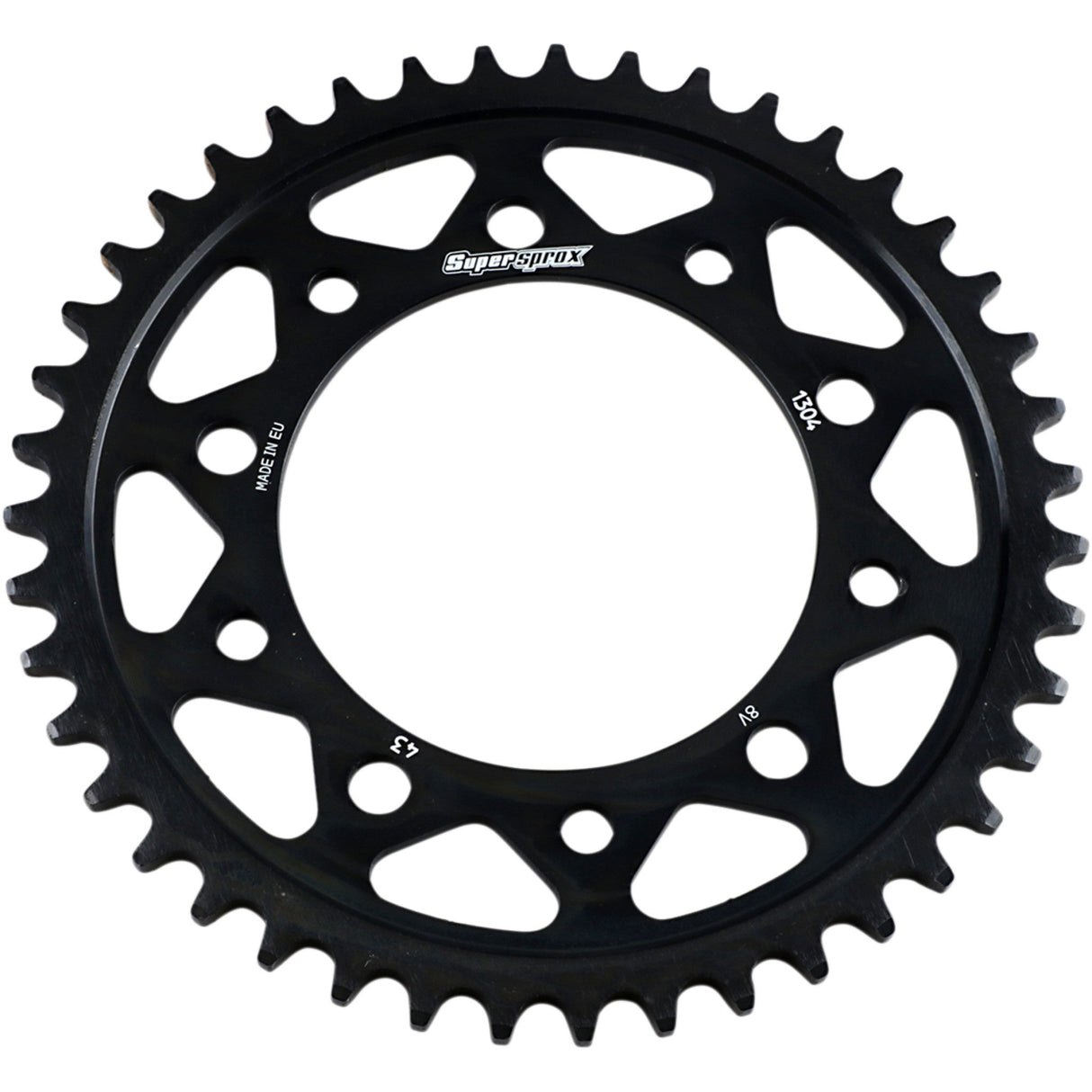 SUPERSPROX 1210-2376 RFA-1304-43-BLK Edge Rear Sprocket black - 43 tooth