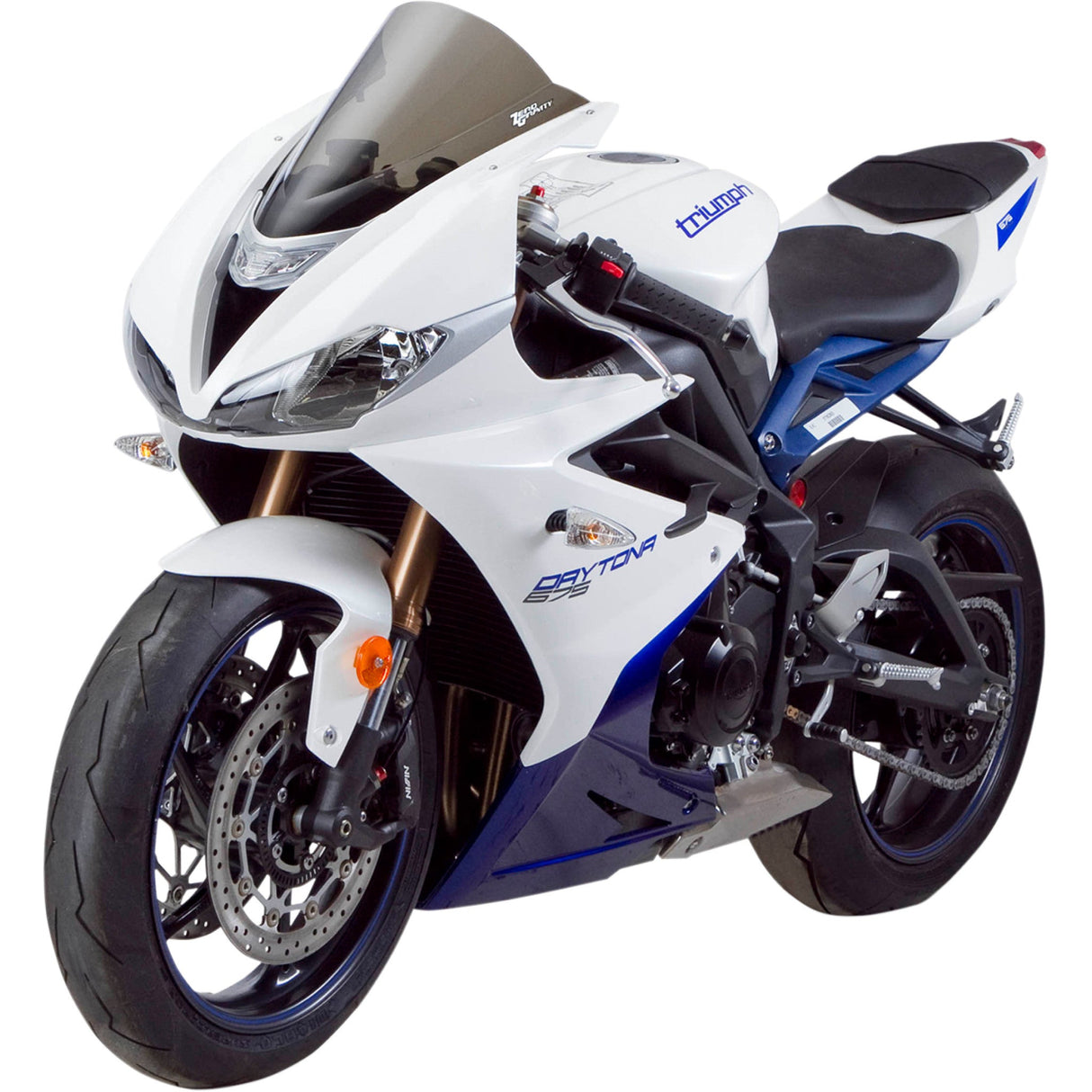 ZERO GRAVITY 2301-1625 16-914-02 Double Bubble Windscreen smoke - 675