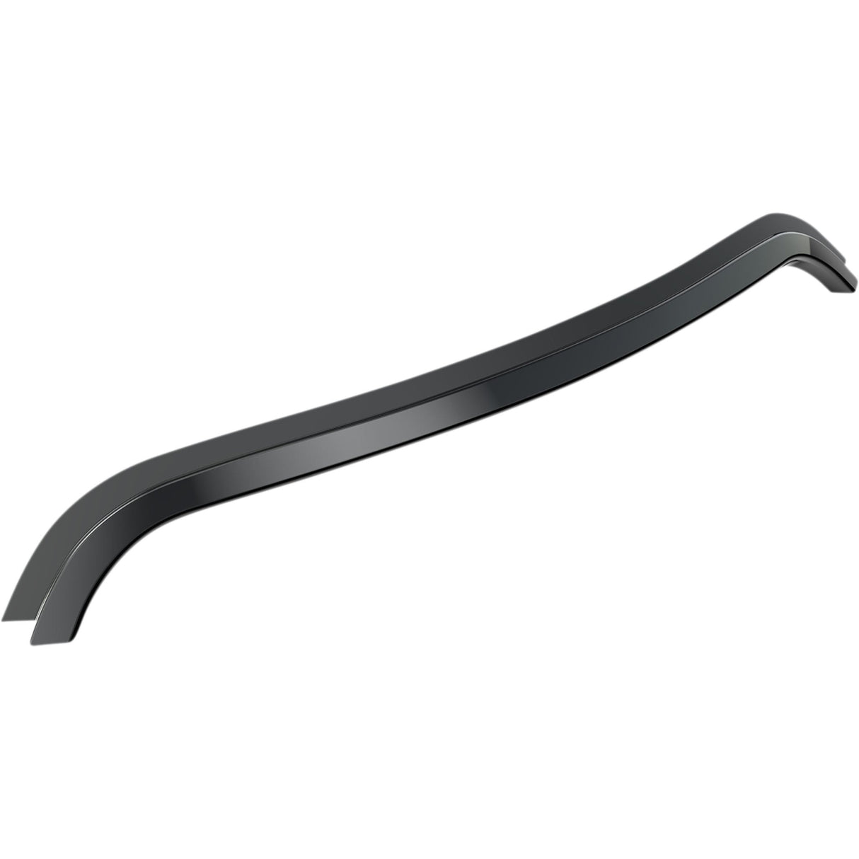 Ciro Center Windshield Trim Black - 11053 For Harley Road Glide 1998-2026
