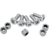Colony Rotor, Sprocket And Belt Mounting Hardware Kit Brake Rotor Torx Button-Head 7/8" - 9807-10 For Harley Motorcycles 1992-2017