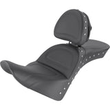 Saddlemen Explorer Special Seat — Includes Backrest Studded With Backrest - 818-33-040 For Harley Softail 2018-2025