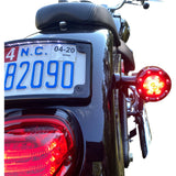 CUSTOM DYNAMICS 2020-1936 PB-BR-RR 56-BS ProBEAM® Bullet Ringz™ 1156 Rear Turn Signals - Black - Smoke Lens