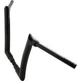 FAT Baggers INC. 1-1/2" EZ Install Pointed Top Handlebar 12" Black - 806012-B For Harley Road Glide 2015-2020
