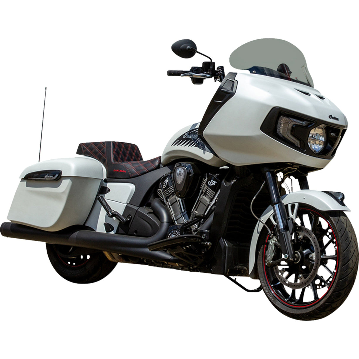 Klock Werks Flare® Windshield 11" Tinted - KWW-04-0584-T For Indian 2020-2025
