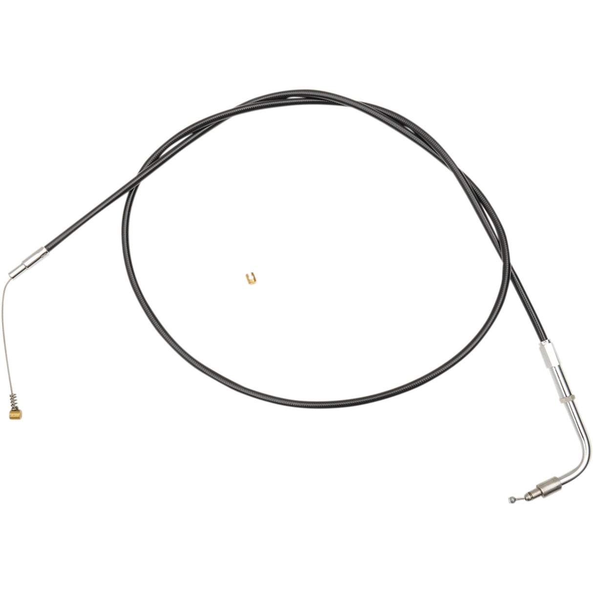 S&S Cycle Black Vinyl Throttle Idle Cable 48" Black - 19-0465 For Harley Motorcycles 1996-2006