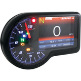KOSO NORTH AMERICA 2212-0828 BA071000 RX-3 TFT Multifunction Meter RX-3 Gauge - Black