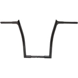 FAT Baggers INC. 1-1/4" EZ Install Pointed Top Handlebar 16" Black - 907016-B For Harley Touring / Softail / Road King / Road Glide 1994-2023