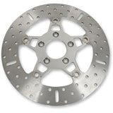 EBC FSD Series Stainless Steel Front Brake Rotor For Big Twins Polished Carrier - FSD010 For Harley Motorcycles 2000-2014