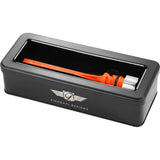 Figurati Designs Magnetic Oil Dipstick Curved Silver M8 Softail - FD01-STM8-SM-SS For Harley Softail 2018-2025