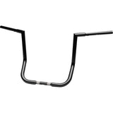 LA Choppers 1-1/4" Twin Peaks Touring Handlebar 16" Black - LA-7367-16B For Harley Touring 2023-2026
