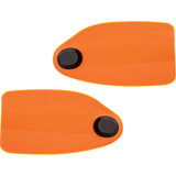 KLOCK WERKS 0635-2811 KWS-01-0125-HC Flare® Handguards harley-davidson hydraulic clutch - orange ice