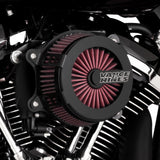Vance & Hines VO2 Cage Fighter Air Intake Kit Black Contrast - 40366 For Harley Motorcycles 2017-2025