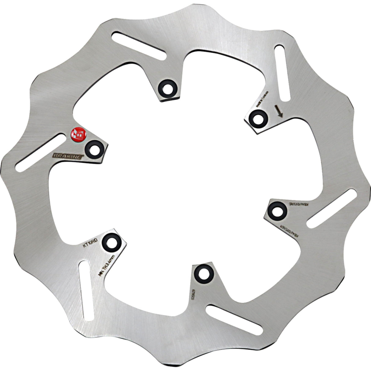 BRAKING 1710-3026 KT10RID W-Fix Brake Rotor Brake Rotor - KTM - KT10RID