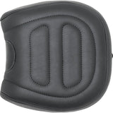 Mustang Max Profile Passenger Touring Seat Black Trapezoid Stich Fxfb Fxfbs - 75888 For Harley Softail 2018-2021