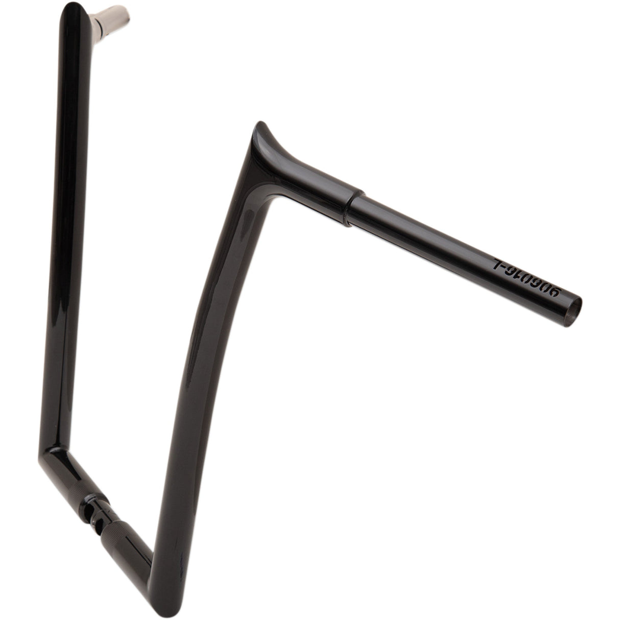 FAT Baggers INC. 1-1/4" EZ Install Pointed Top Handlebar 16" Black - 906016-B For Harley Road Glide 2015-2022