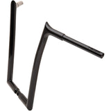 FAT Baggers INC. 1-1/4" EZ Install Pointed Top Handlebar 16" Black - 906016-B For Harley Road Glide 2015-2022