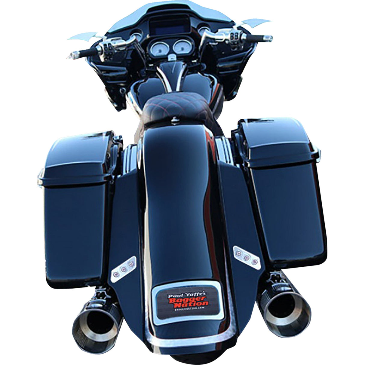 PAUL YAFFE BAGGER NATION 2010-1519 PYO:TSLP-C Thunder-Pod Taillight Kit - Chrome