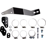 Cobra Short Swept 2-Into-2 Exhaust System - 6230B For Harley Touring 2010-2016