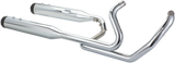 El Dorado Dual Exhaust System - Chrome - Black Thruster - 1800-2527